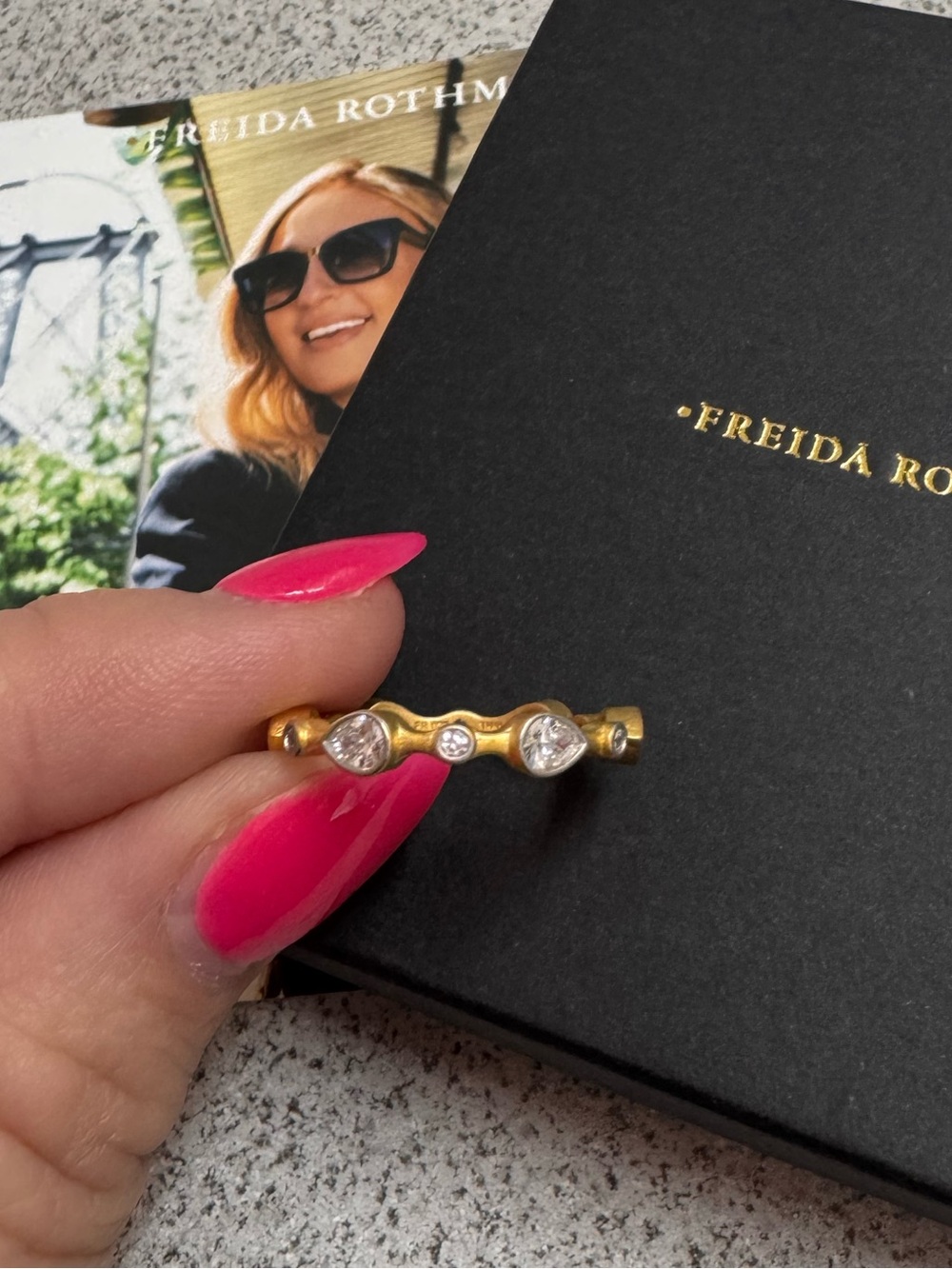 Teardrop Band Ring